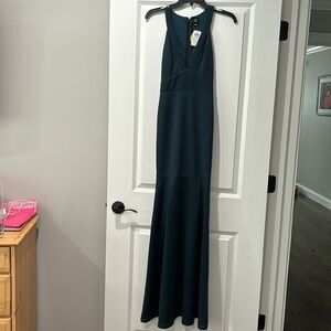 Windsor formal floor length mermaid dress.